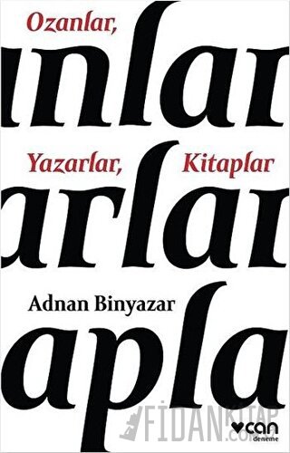 Ozanlar, Yazarlar, Kitaplar Adnan Binyazar