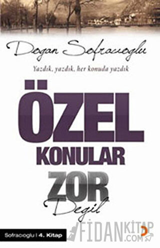 Özel Konular Zor Değil Doğan Sofracıoğlu