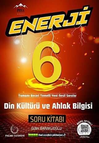 Palme 6. Sınıf Enerji Din Kültürü Soru Kitabı Güler Baraklıoğlu