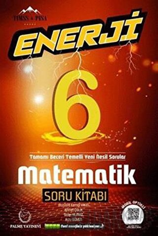 Palme 6. Sınıf Enerji Matematik Soru Kitabı Kolektif