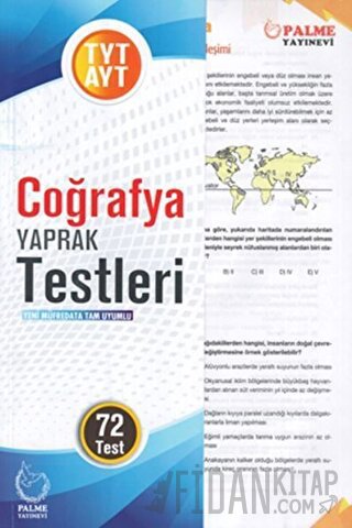 Palme Yaprak Test YKS TYT AYT Coğrafya Kolektif