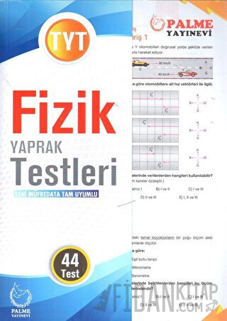 Palme Yaprak Test YKS TYT Fizik Kolektif