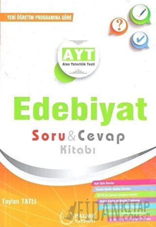 Palme YKS AYT Edebiyat Soru & Cevap Kitabı Kolektif