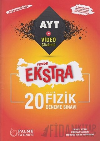 Palme YKS AYT Ekstra Fizik 20 Deneme Sınavı Cemil Ayan