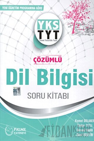 Palme YKS TYT Çözümlü Dil Bilgisi Soru Kitabı Kıymet Dolaner