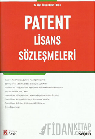 Patent Lisans Sözleşmeleri Deniz Topçu