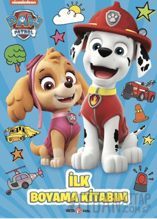 Paw Patrol İlk Boyama Kitabım Spin Master Paw