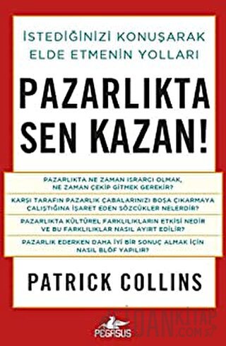 Pazarlıkta Sen Kazan! Patrick Collins