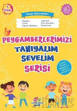 Peygamberlerimizi Tanıyalım Sevelim Serisi 8 Kitap Takım Saadah Taib