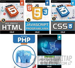 PHP İle WEB Programlama Seti (5 Kitap Takım) Kolektif