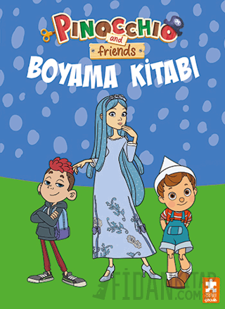 Pinocchio and Friends - Boyama Kitabı 1 Kolektif