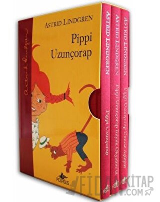 Pippi Uzunçorap Serisi Özel Set (3 Kitap) (Ciltli) Astrid Lindgren