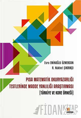 PISA Matematik Okuryazarlığı Testlerinde Madde Yanlılığı Araştırması E