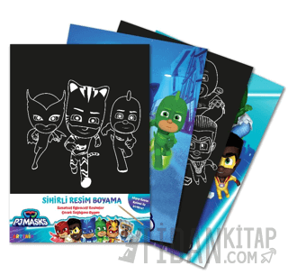 Pjmasks Sihirli Resim Boyama – Ahşap Kalem Hediyeli Kolektif