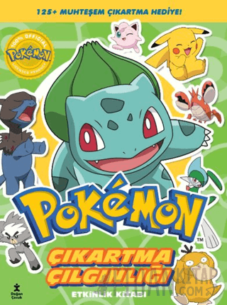 Pokemon Bulbasaur Çıkartma Çılgınlığı Kolektif