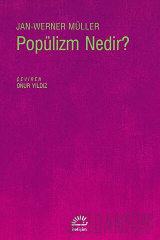 Popülizm Nedir? Jan-Werner Müller