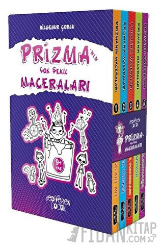 Prizma’nın Çok Şekil Maceraları Seti (5 Kitap Takım) Bilgenur Çorlu