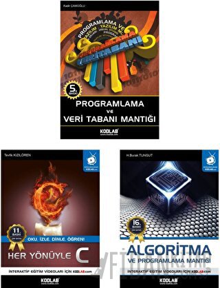 Programlamaya Giriş Seti (3 Kitap Takım) Kolektif