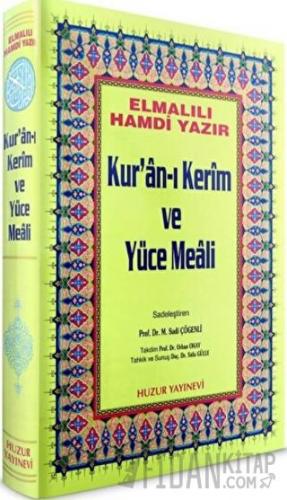 Rahle Boy Kur’an-ı Kerim ve Yüce Meali (Hafız Osman Hattı) (Ciltli) El