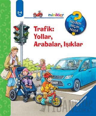 Ravensburger Minikler - Trafik Yollar Arabalar Işıklar (Ciltli) Peter 