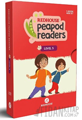 Redhouse Peapod Readers İngilizce Hikaye Seti 5 Kutulu Ürün Kolektif