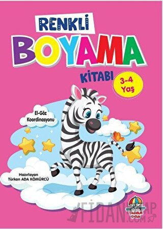 Renkli Boyama Kitabı Türkan Ada Kömürcü