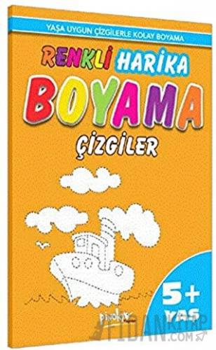 Renkli Harika Boyama Çizgiler 5+ Yaş Kolektif