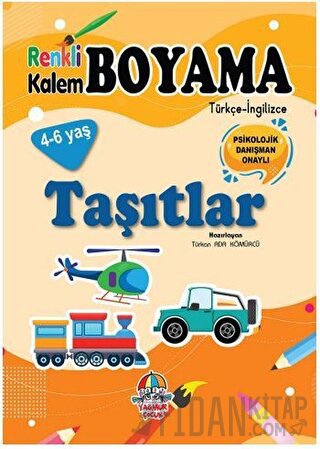 Renkli Kalem Boyama / Taşıtlar Türkan Ada Kömürcü