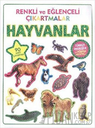 Renkli ve Eğlenceli Çıkartmalar - Hayvanlar (Animals) Kolektif