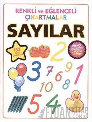 Renkli ve Eğlenceli Çıkartmalar - Sayılar (Numbers) Kolektif