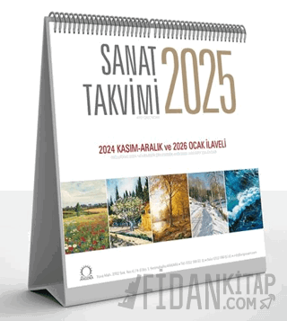 Sanat Takvimi 2025 Masa Takvimi Kolektif