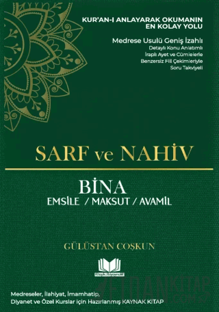 Sarf ve Nahiv - Bina (Ciltli) Gülüstan Coşkun