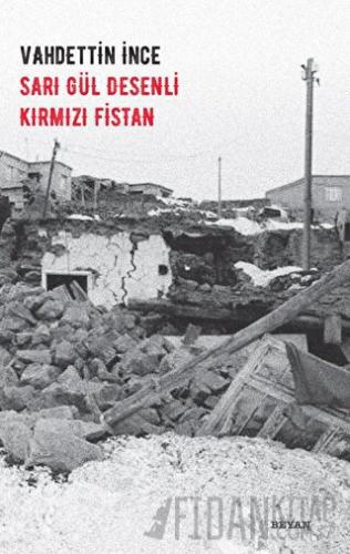 Sarı Gül Desenli Kırmızı Fistan Vahdettin İnce