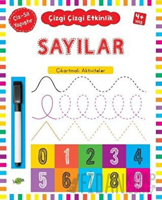 Sayılar 4 Yaş ve Üstü - Çizgi Çizgi Etkinlik Kolektif