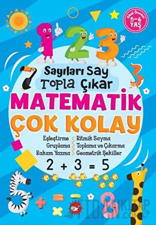 Sayıları Say Topla Çıkar - Matematik Çok Kolay Tuba Öztürk