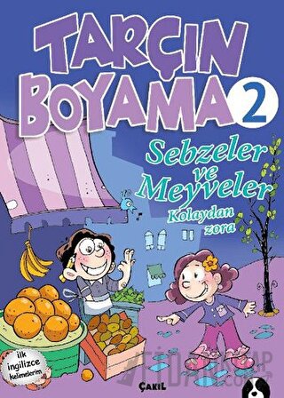 Sebzeler ve Meyveler - Tarçın Boyama 2 Kolektif