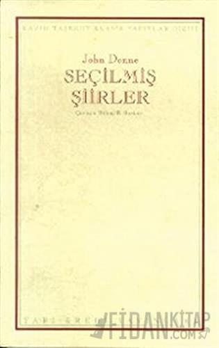 Seçilmiş Şiirler John Donne