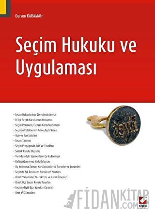 Seçim Hukuku ve Uygulaması Dursun Karaman