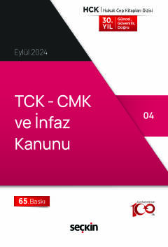 TCK – CMK ve İnfaz Kanunu &#40;Cep Kitabı&#41; Seçkin Yayıncılık