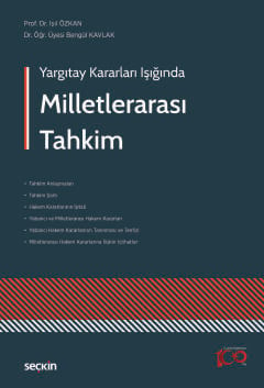 Yargıtay Kararları IşığındaMilletlerarası Tahkim Işıl Özkan