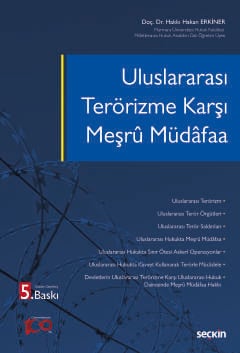 Uluslararası Terörizme Karşı Meşrû Müdâfaa Hakkı Hakan Erkiner