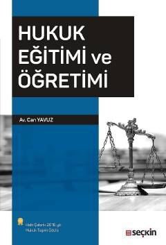 Hukuk Eğitimi ve Öğretimi Can Yavuz