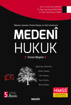 Tablolar, Şemalar, Örnek Olaylar ve Test SorularıylaMedeni Hukuk Temel