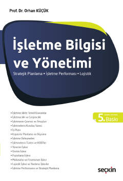 İşletme Bilgisi ve Yönetimi Stratejik Planlama – İşletme Performansı –