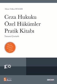 Ceza Hukuku Özel Hükümler Pratik Kitabı Tamamı Çözümlü Murat Volkan Dü