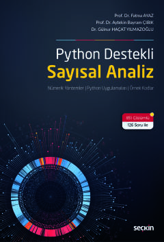 Python Destekli Sayısal Analiz Nümerik Yöntemler ¦ Python Uygulamaları