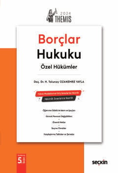 THEMIS – Borçlar Hukuku Özel Hükümler – Konu Kitabı Hatice Tolunay Oza