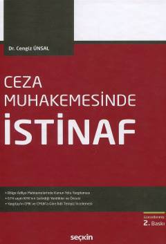 Ceza Muhakemesinde İstinaf Cengiz Ünsal