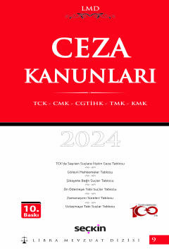 Ceza Kanunları &#40;TCK – CMK – CGTİHK – TMK – KMK&#41; / LMD–9 Libra 