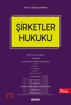 Şirketler Hukuku Şaban Kayıhan